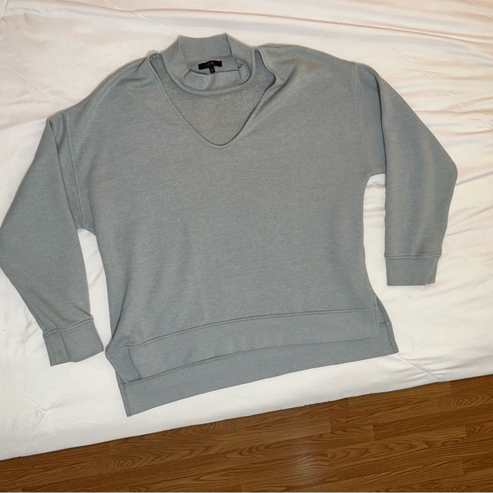 Joe’s Jeans Gray Mock Neck Sweater